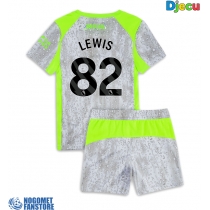 Manchester City Rico Lewis #82 Rezervni Dres za djecu 2025-26 Kratak Rukav (+ Kratke hlače)